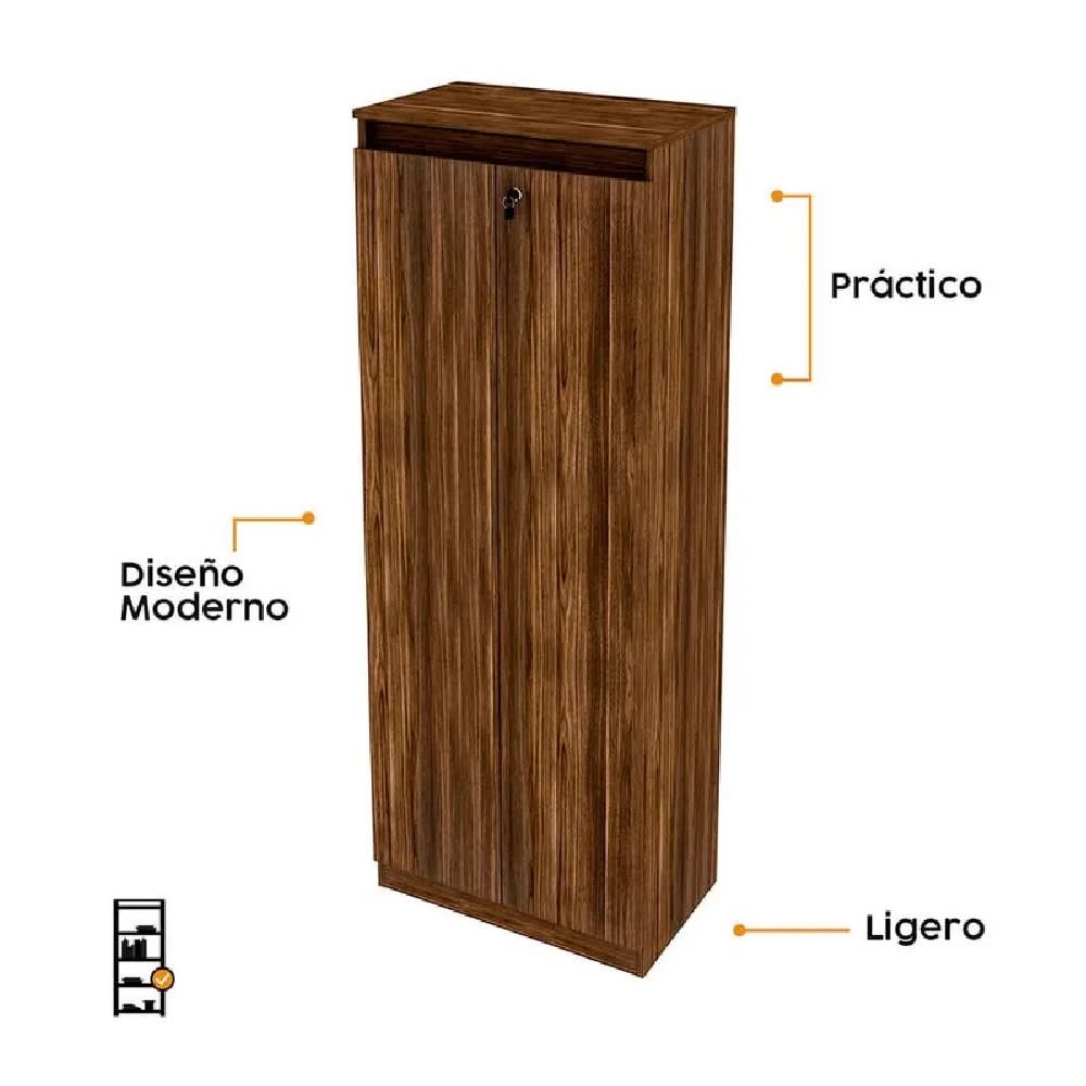 Archivador Bilbao Nogal möbelArt3