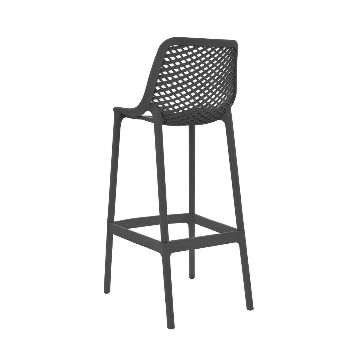 Silla Bar Berlin Polipropileno Negro 75cm. möbelArt2