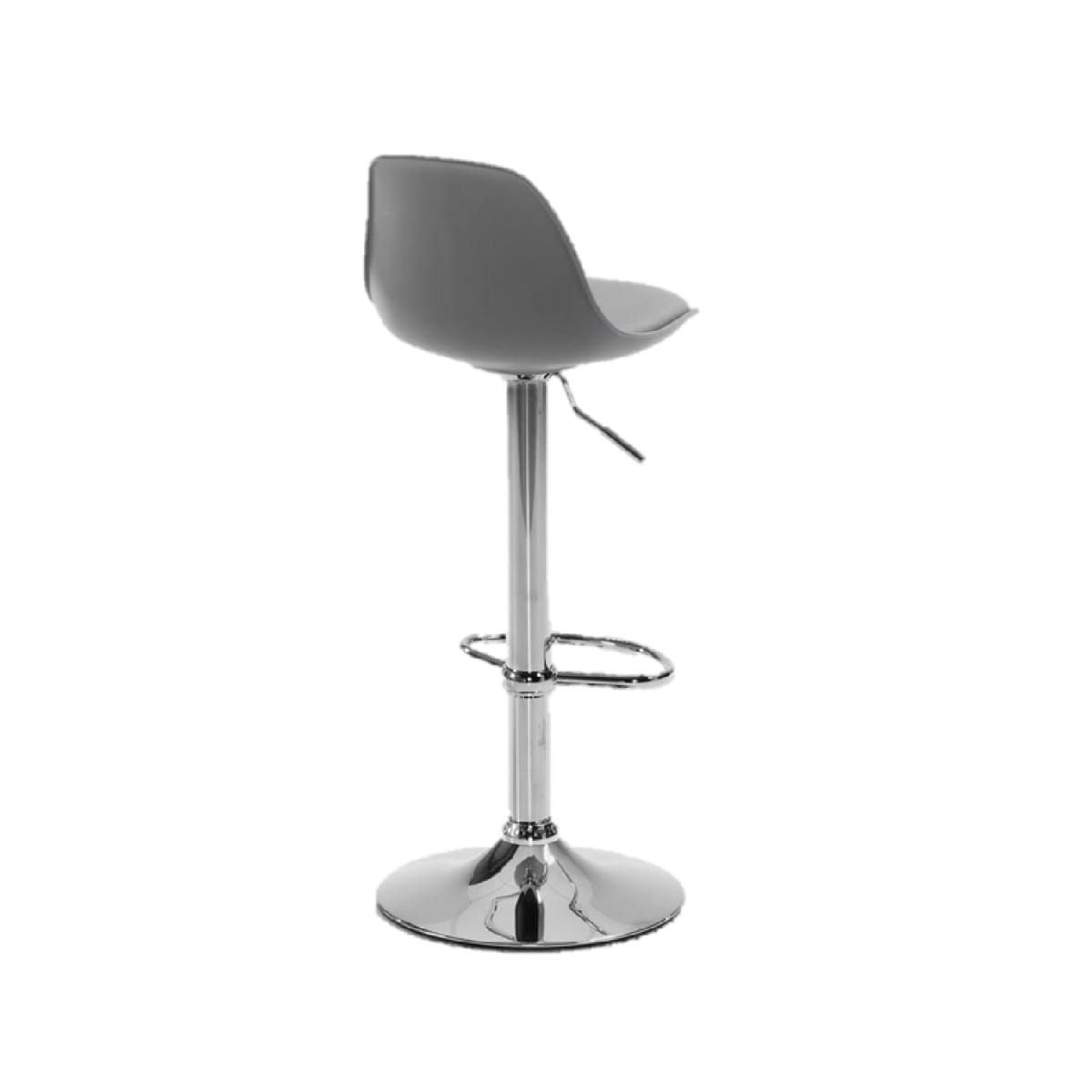 Silla Bar Boat giratoria PU/Polipropileno Gris MSA möbelArt3
