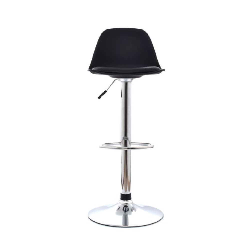 Silla Bar Boat giratoria PU/Polipropileno Negro MSA möbelArt2