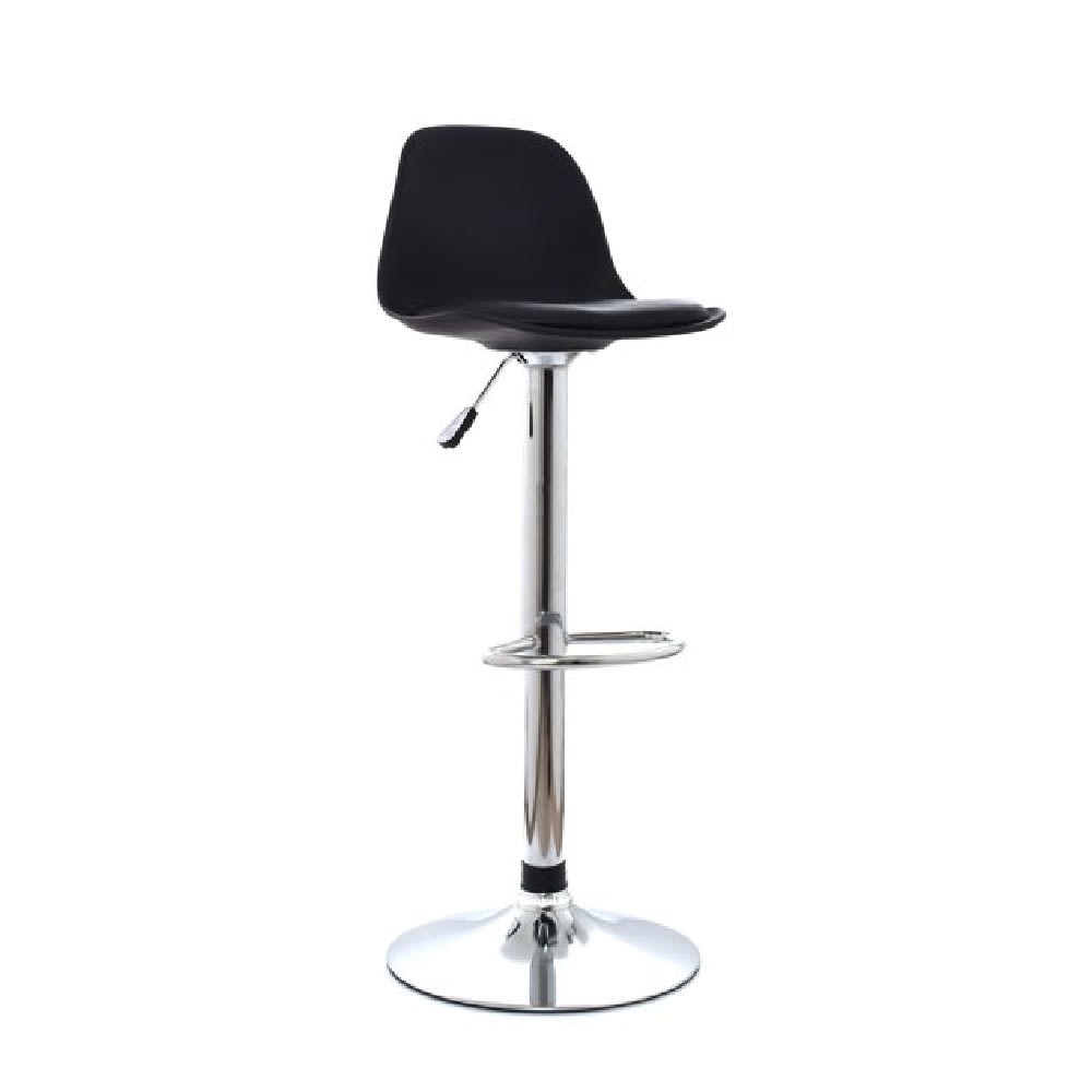 Silla Bar Boat giratoria PU/Polipropileno Negro MSA möbelArt1