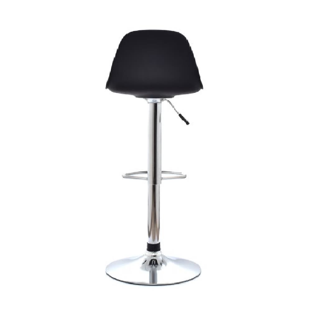 Silla Bar Boat giratoria PU/Polipropileno Negro MSA möbelArt5