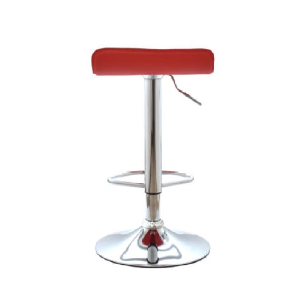 Silla Bar Brand giratoria PU MSA Rojo möbelArt5