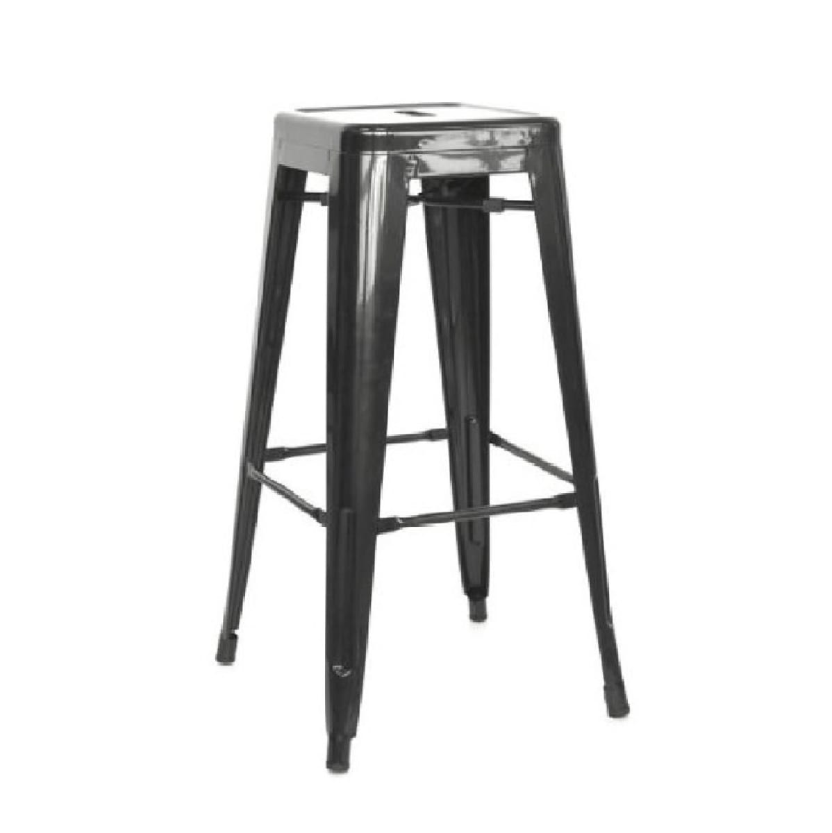 Silla Bar Cloe MSA Negro möbelArt1