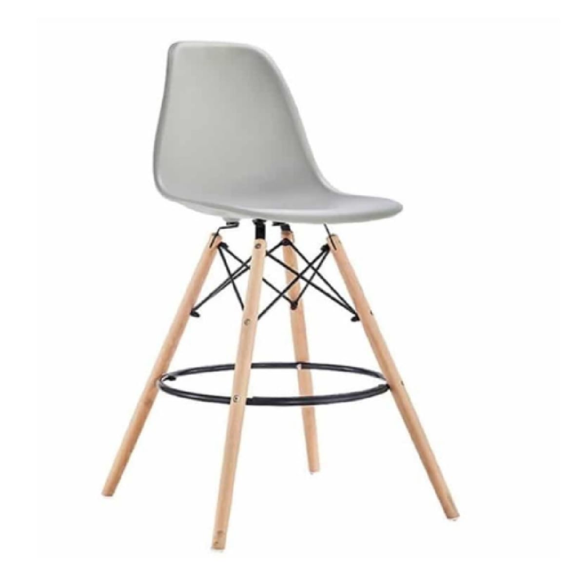 Silla Bar Eames Gris möbelArt1