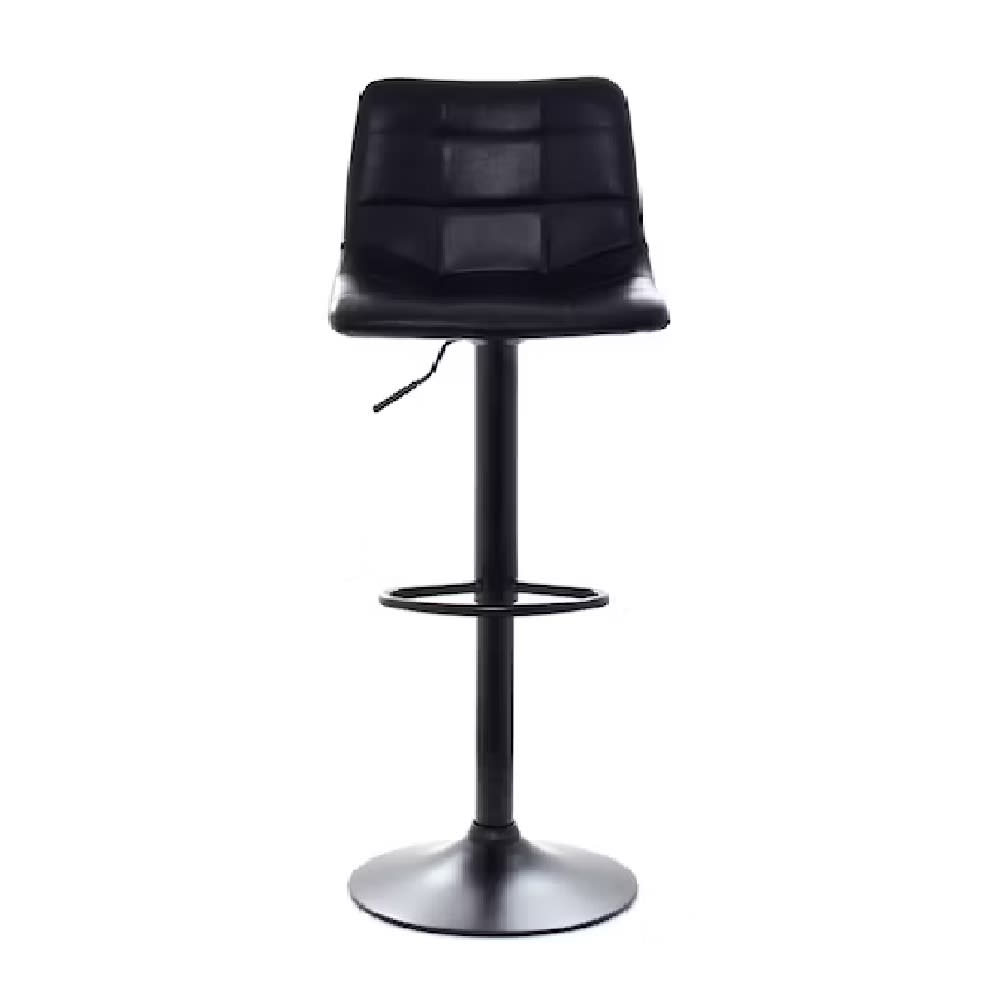 Silla Bar Jack giratoria PU MSA Negro möbelArt3