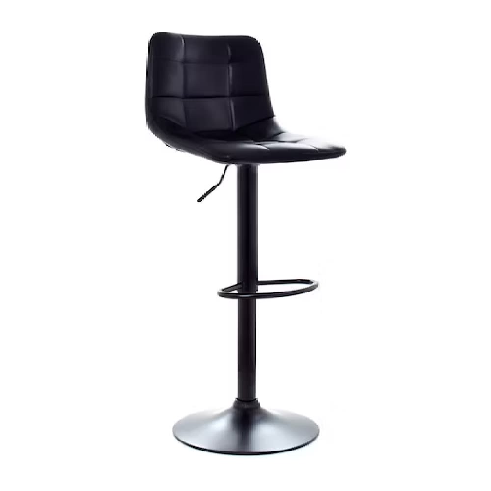 Silla Bar Jack giratoria PU MSA Negro möbelArt2