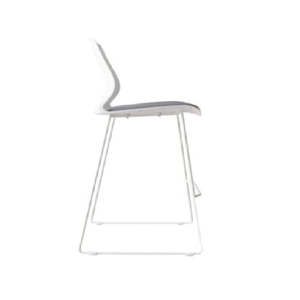 Silla Bar Marly Blanco/Gris möbelArt3