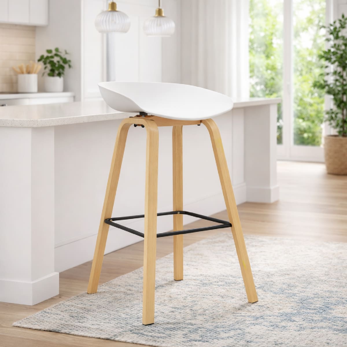 Silla Bar Misuri MSA Blanco möbelArt1