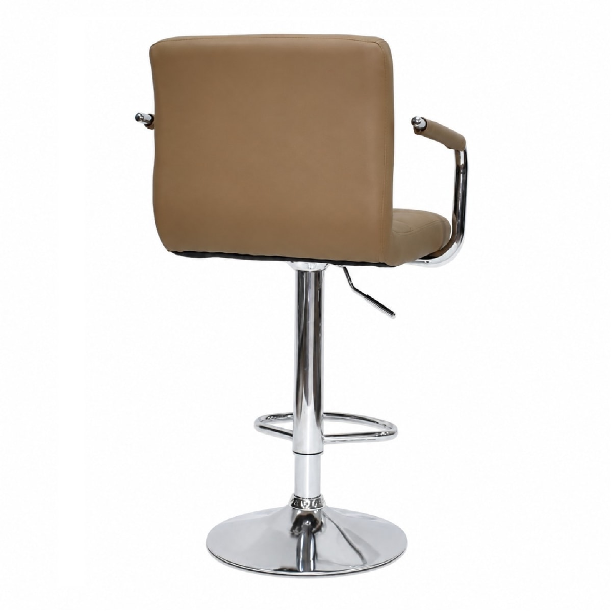 Silla Bar Nill con brazos giratoria PU Café möbelArt5