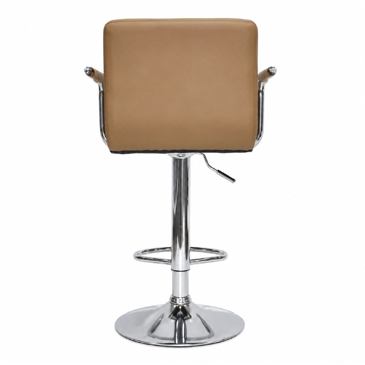 Silla Bar Nill con brazos giratoria PU Café möbelArt6