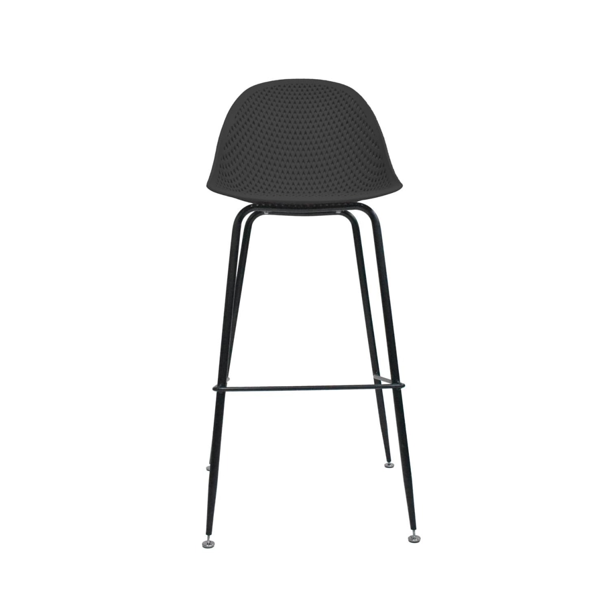 Silla Bar Yoku Fija Negro möbelArt2