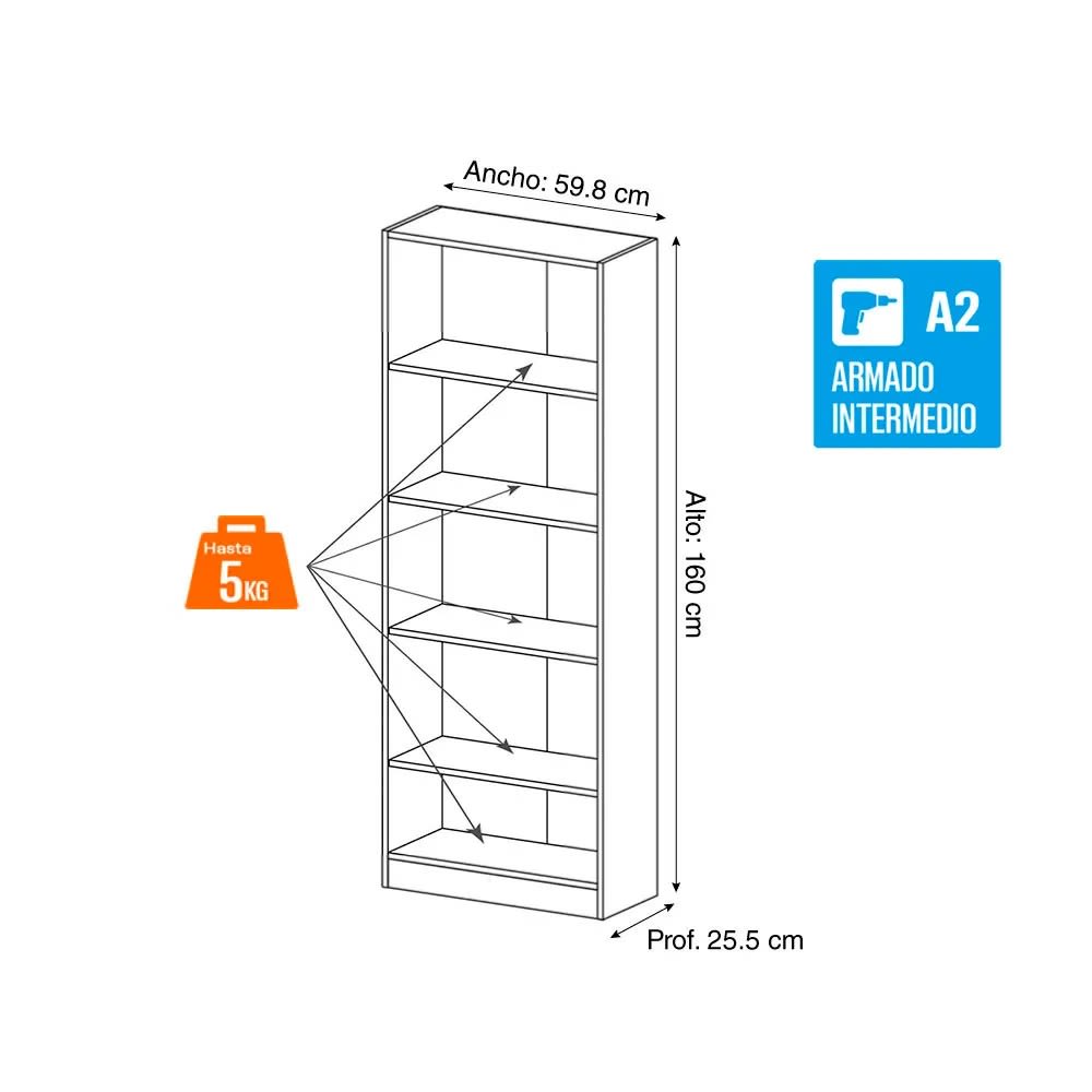 Biblioteca Cork Blanco möbelArt4