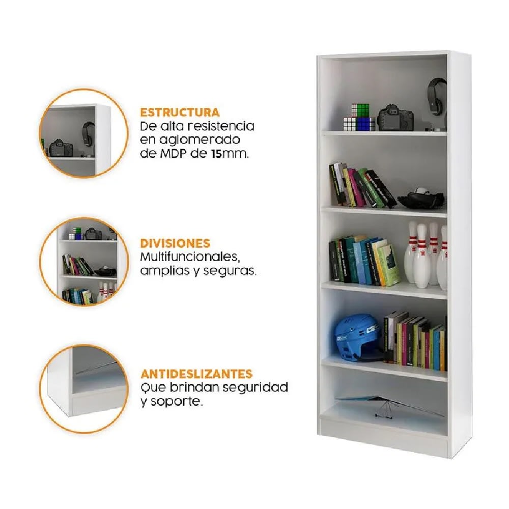 Biblioteca Cork Blanco möbelArt3