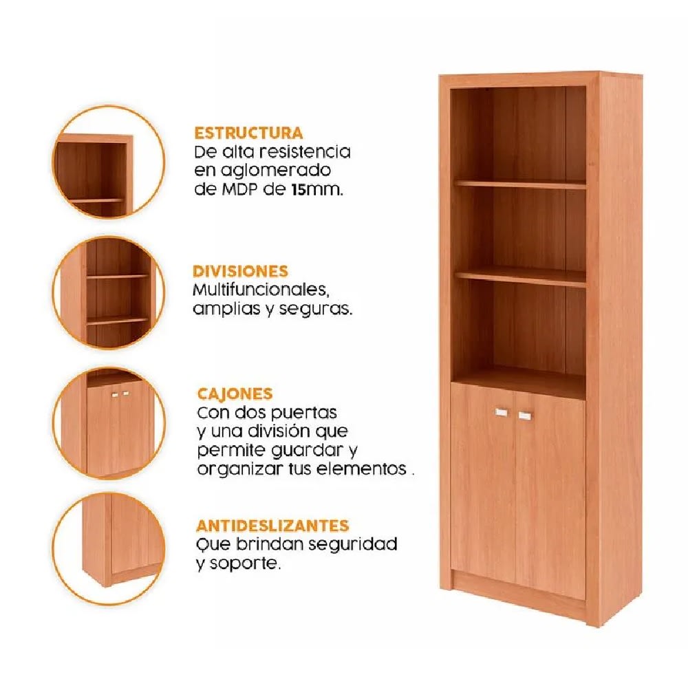 Biblioteca Harrison Almendra möbelArt2