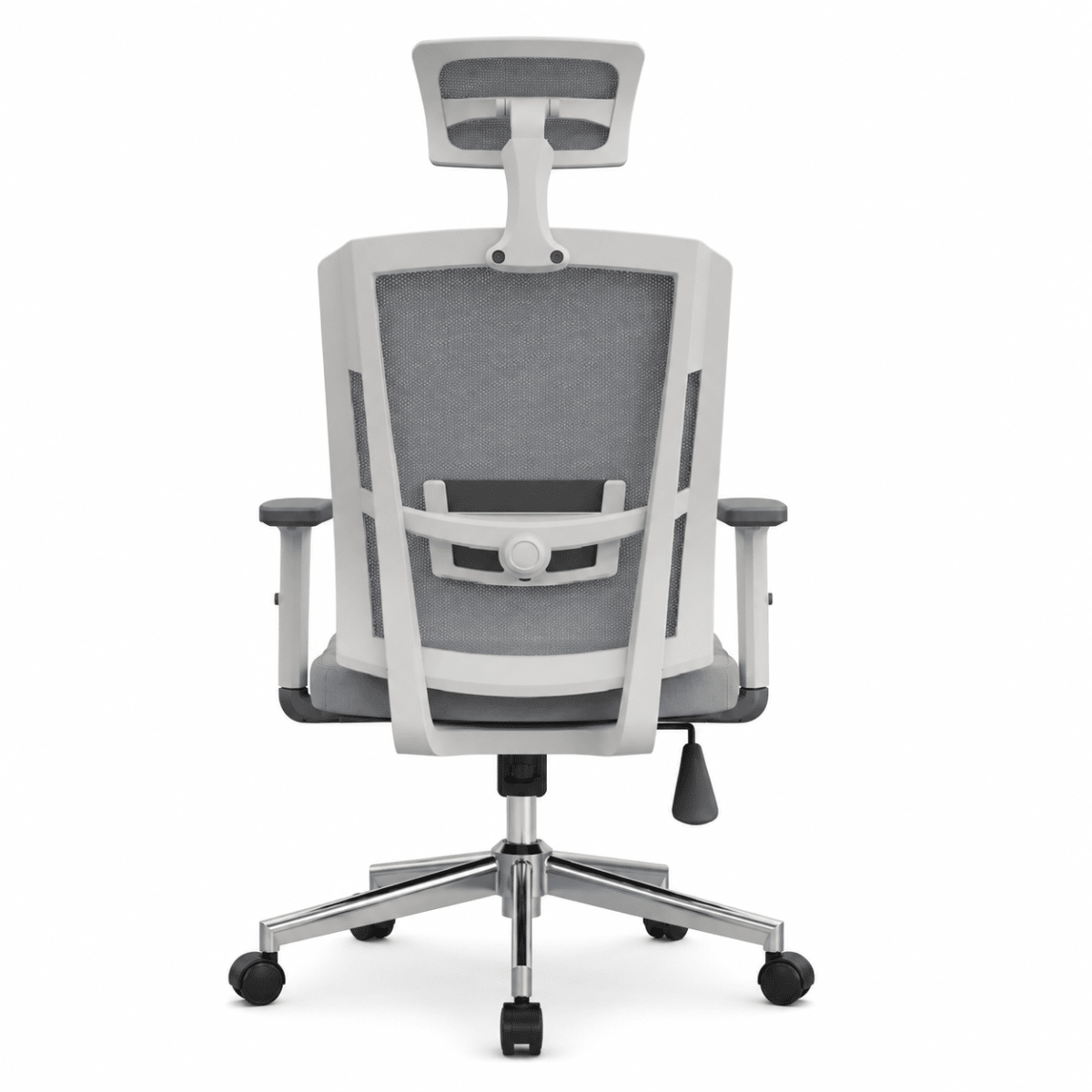Silla de Oficina Presidente Delphi 2 Gris Base Aluminio Ergonómica möbelArt6