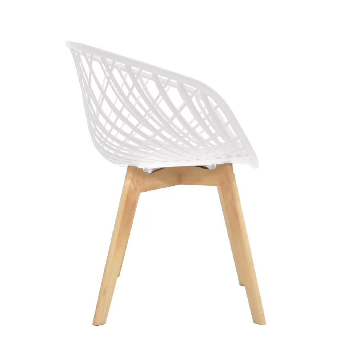 Silla de Diseño Alma Blanco möbelArt3
