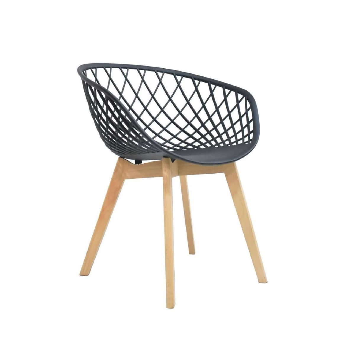 Silla de Diseño Alma Negro möbelArt1