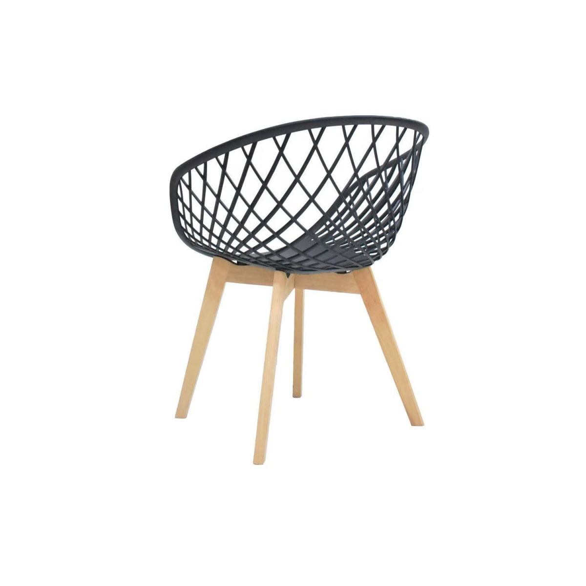 Silla de Diseño Alma Negro möbelArt4