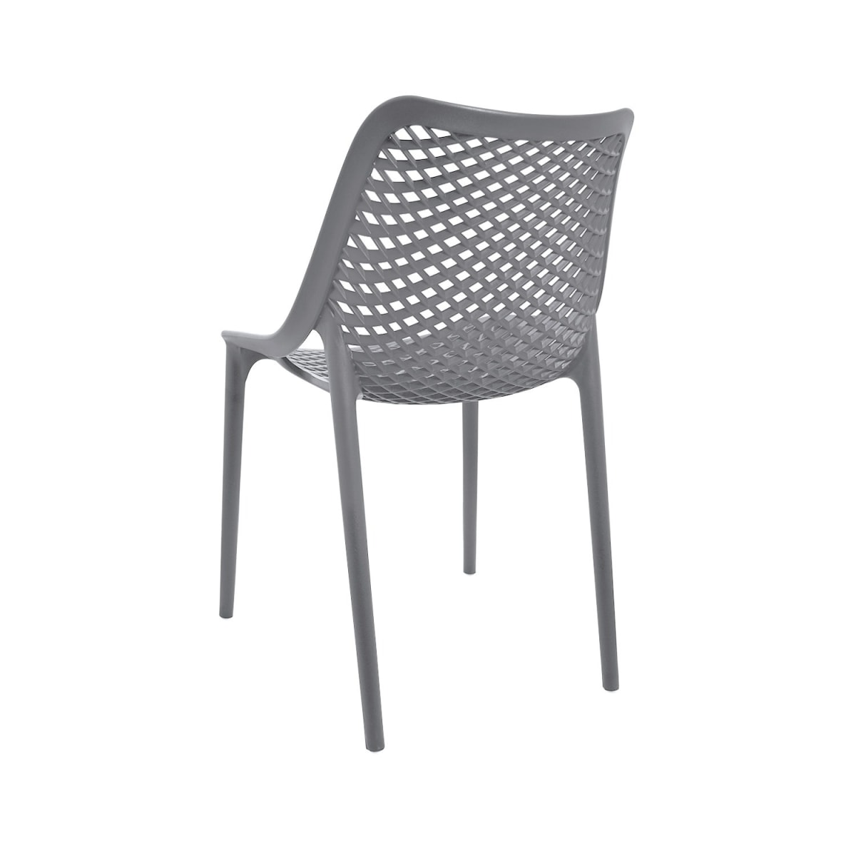 Silla de Diseño Berlin sin brazos Negro möbelArt9