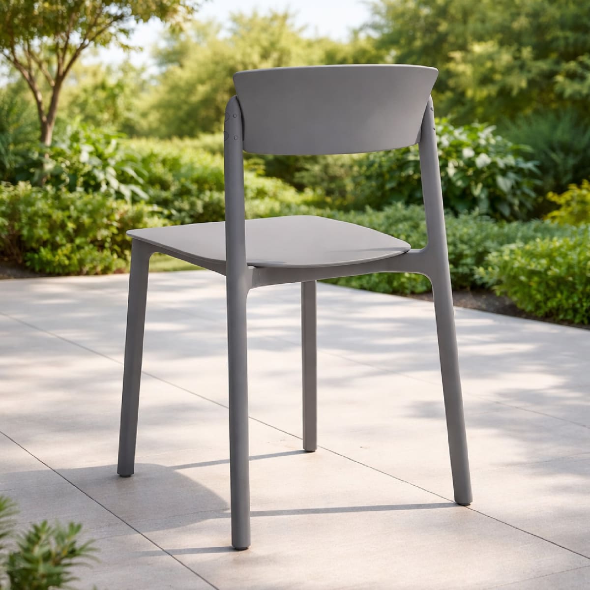 Silla para Exterior Clay Gris möbelArt2