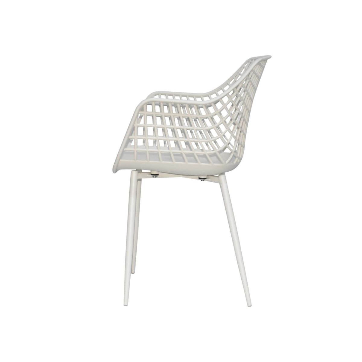 Silla de Diseño Cristi base metálica möbelArt5