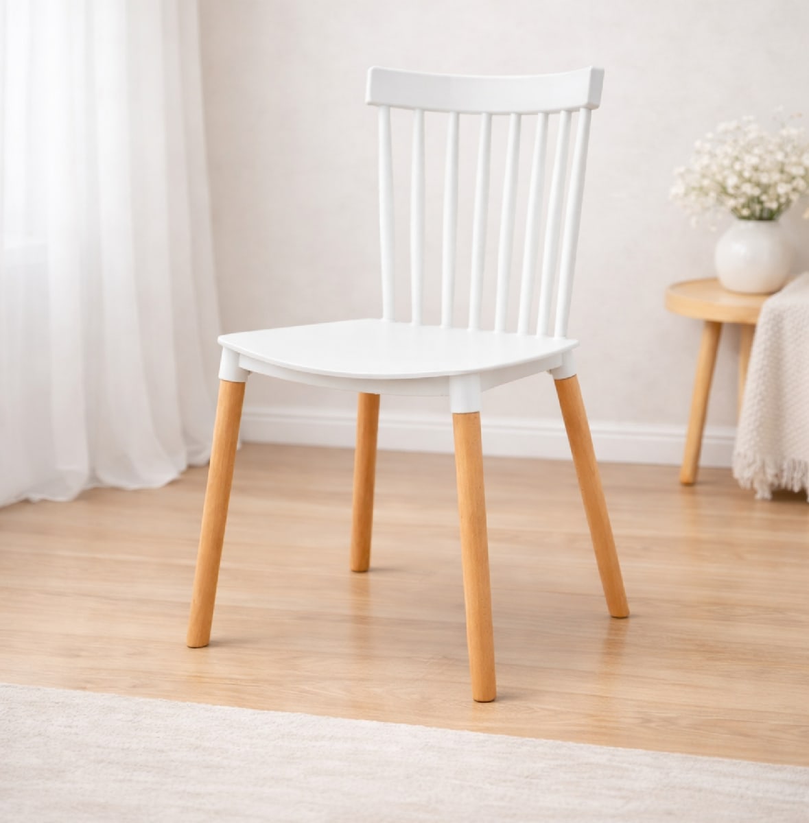 Juego de Comedor Aura Blanco möbelArt5