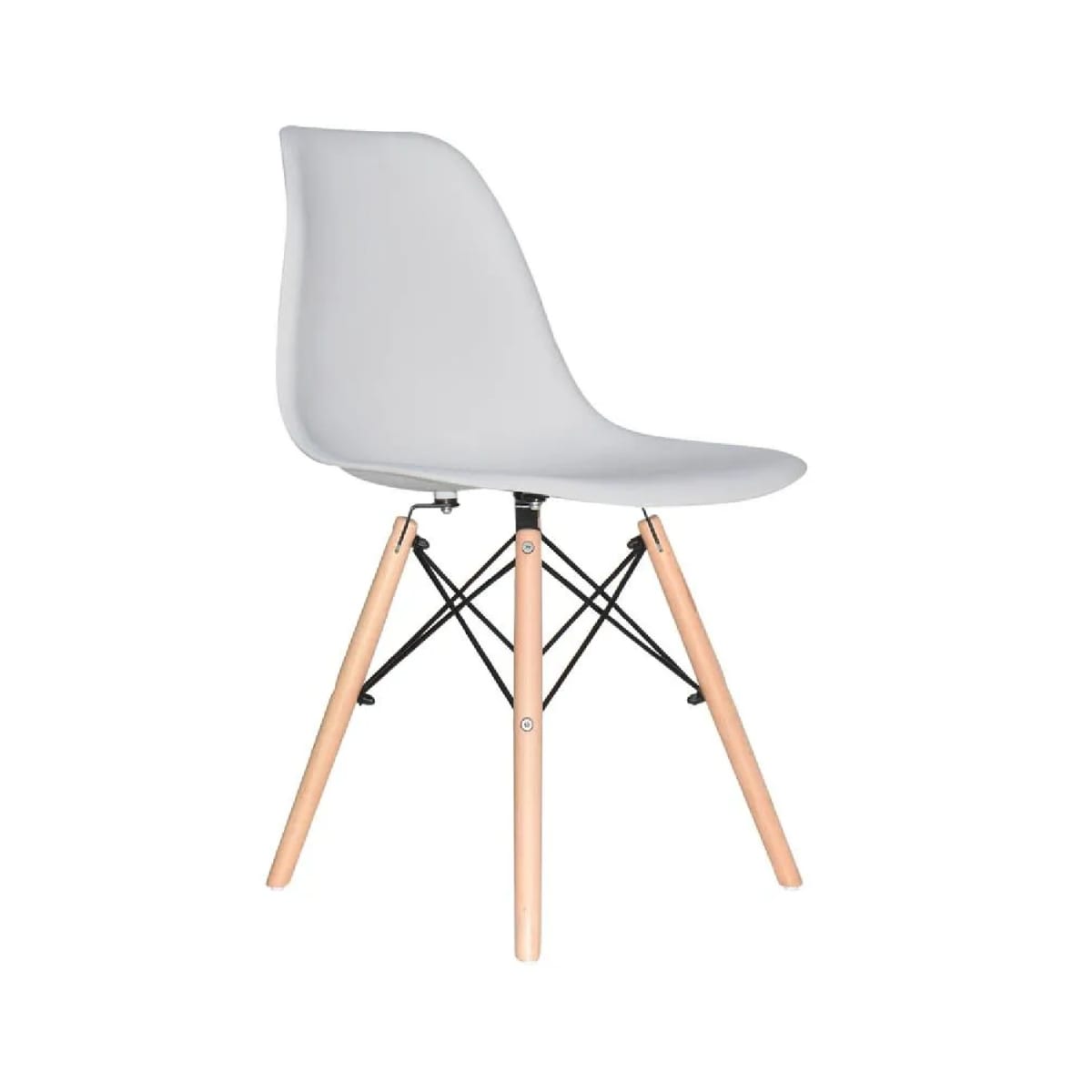 Juego de comedor Eames Glass Gris möbelArt6