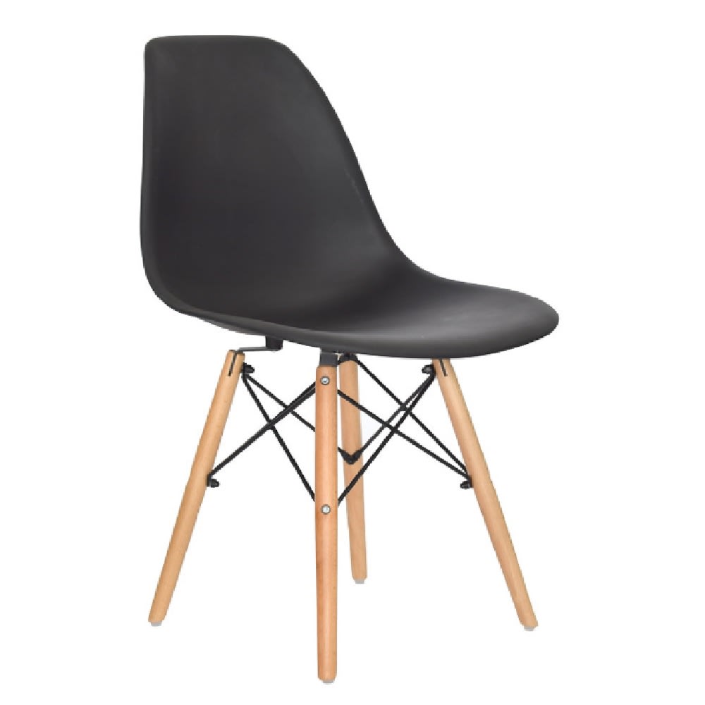 Silla de Diseño Eames MSA Negro möbelArt1