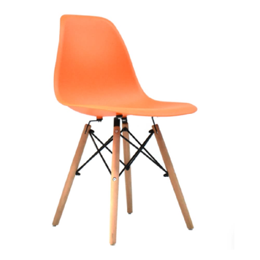 Silla de Diseño Eames MSA Naranja möbelArt1