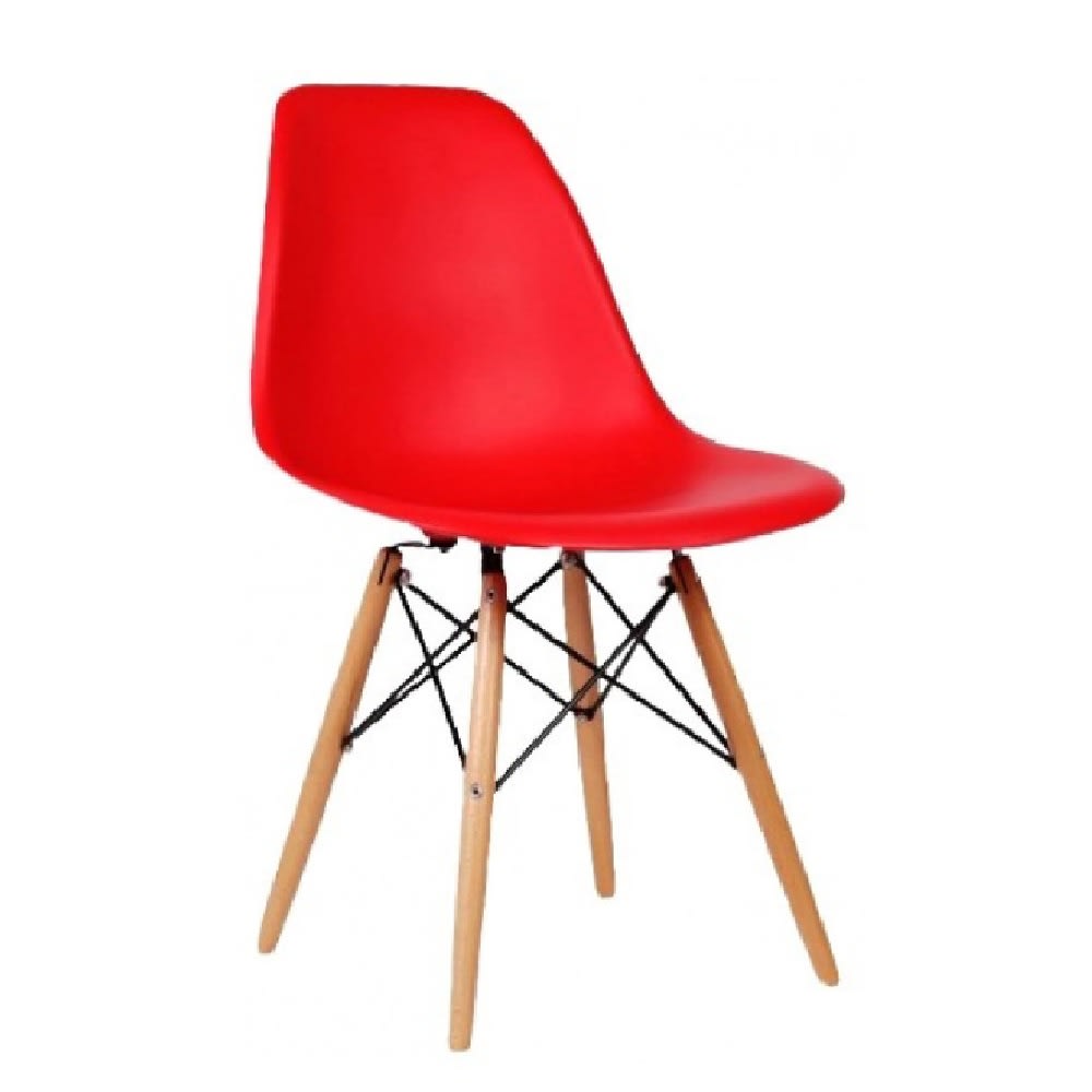 Silla de Diseño Eames MSA Rojo möbelArt1