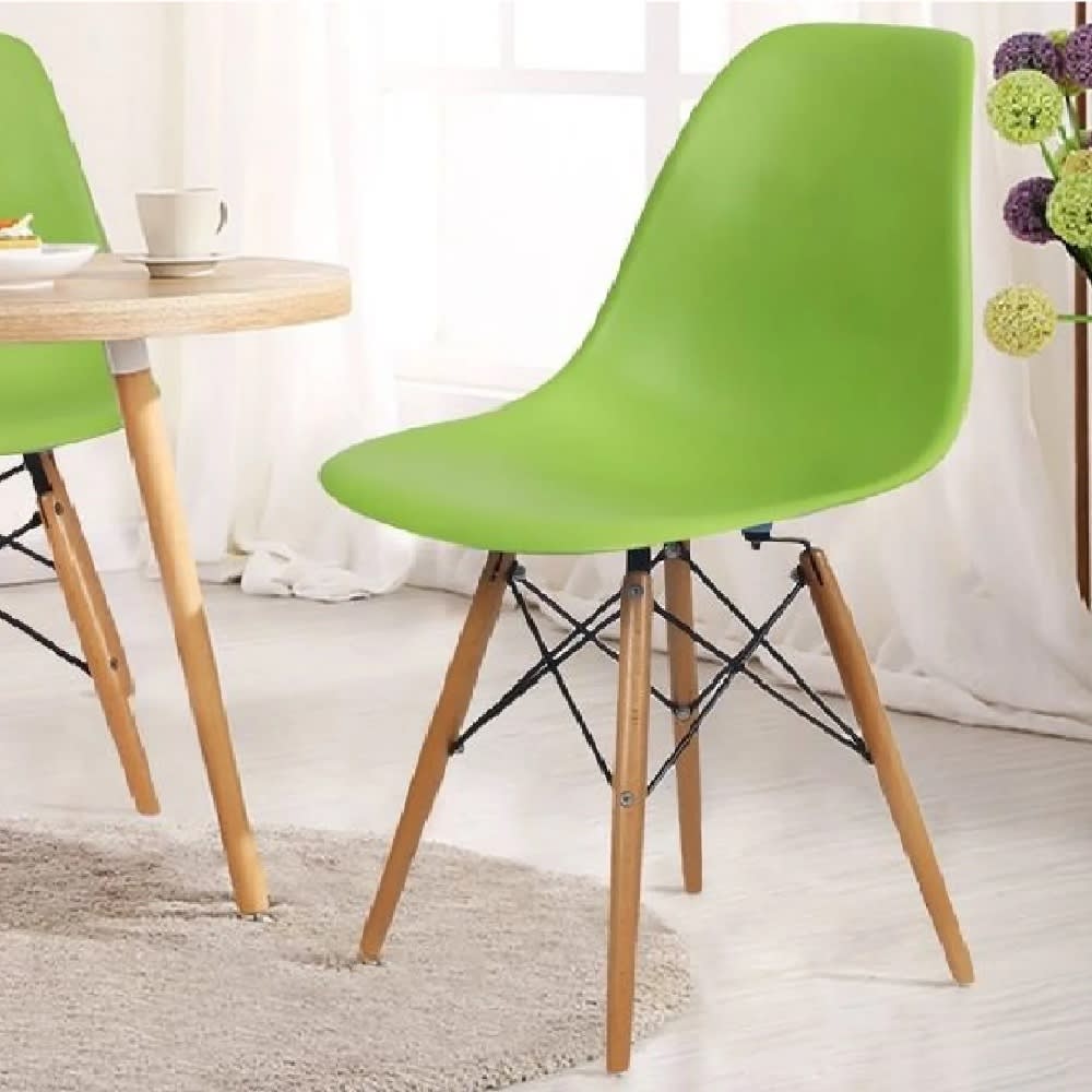 Silla de Diseño Eames MSA Verde möbelArt5