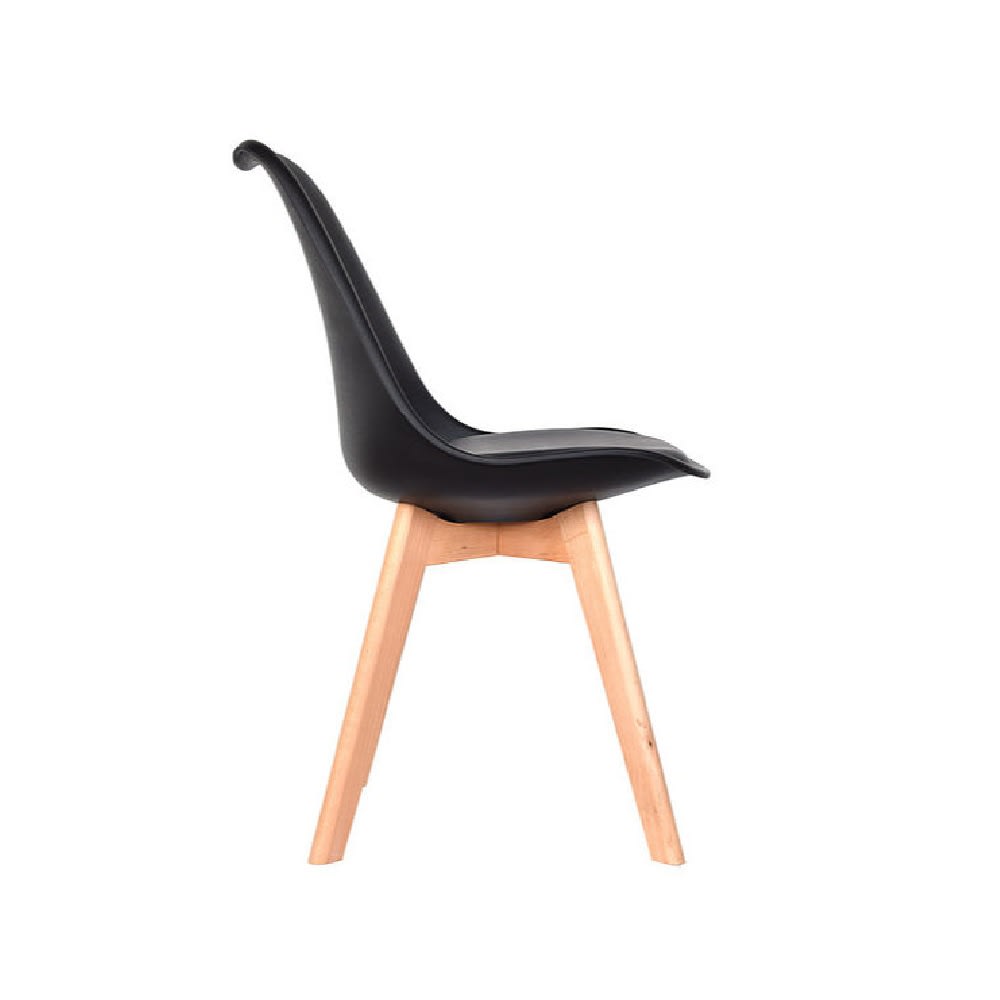 Juego de comedor Oslo Negro möbelArt7