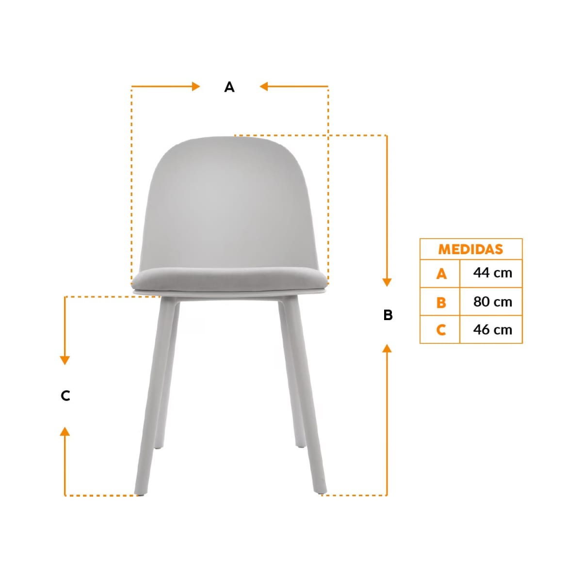 Silla de Diseño Lucca SR möbelArt4