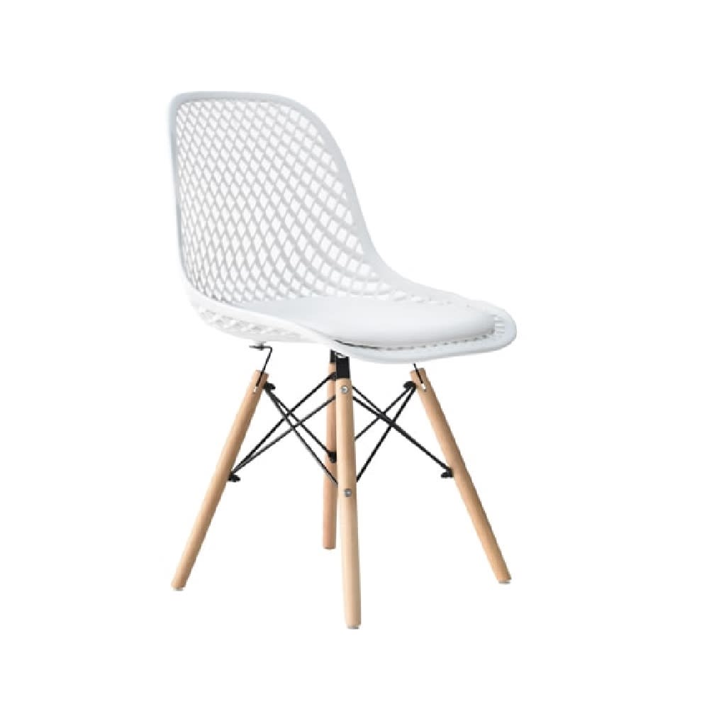 Silla de Diseño Nordic MSA Blanco MobelArt1