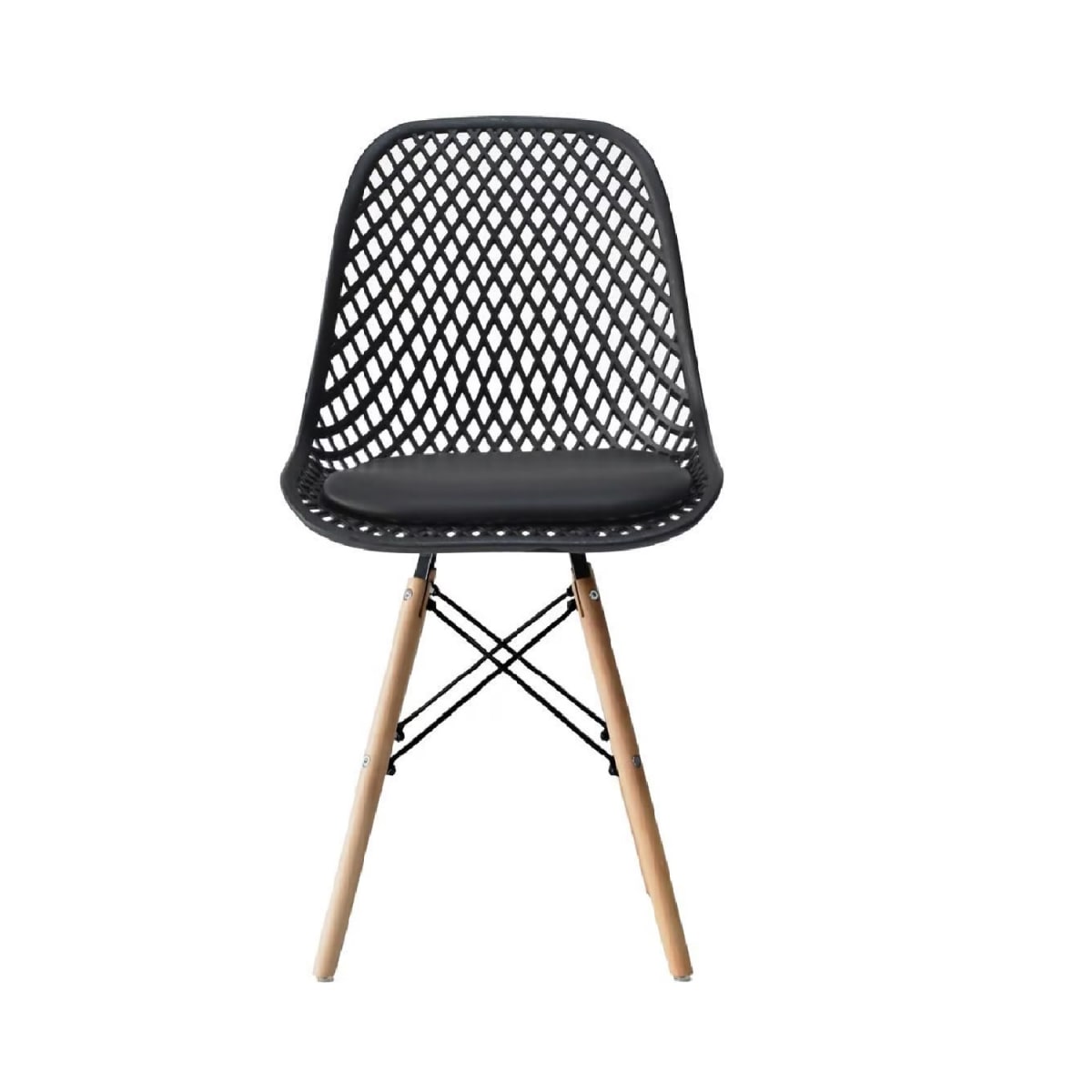Silla de Diseño Nordic MSA Negro möbelArt2