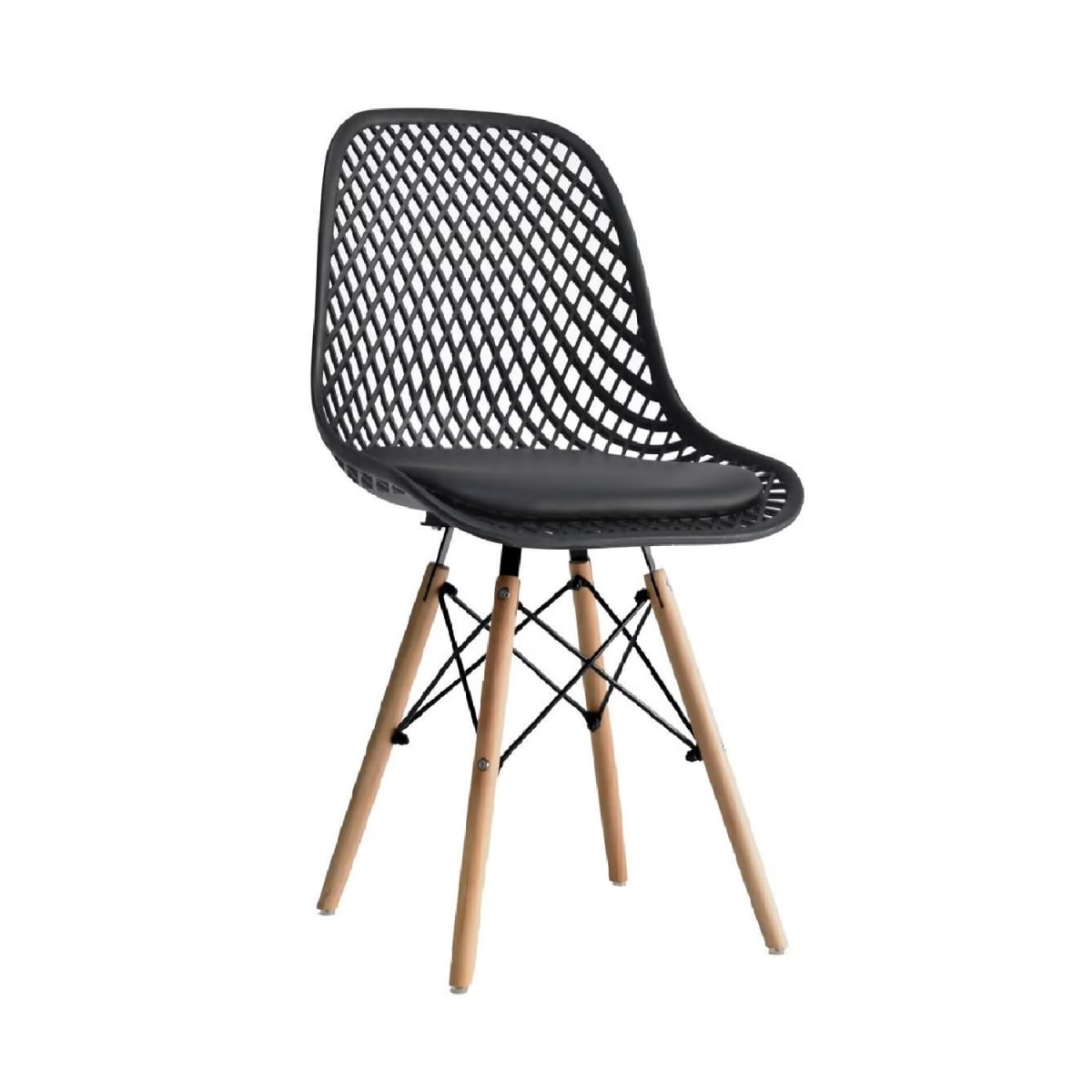 Silla de Diseño Nordic MSA Negro möbelArt1