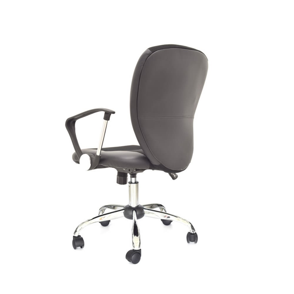 Silla de Oficina Ejecutiva Guliver Base Cromada Basculante Negro möbelArt2