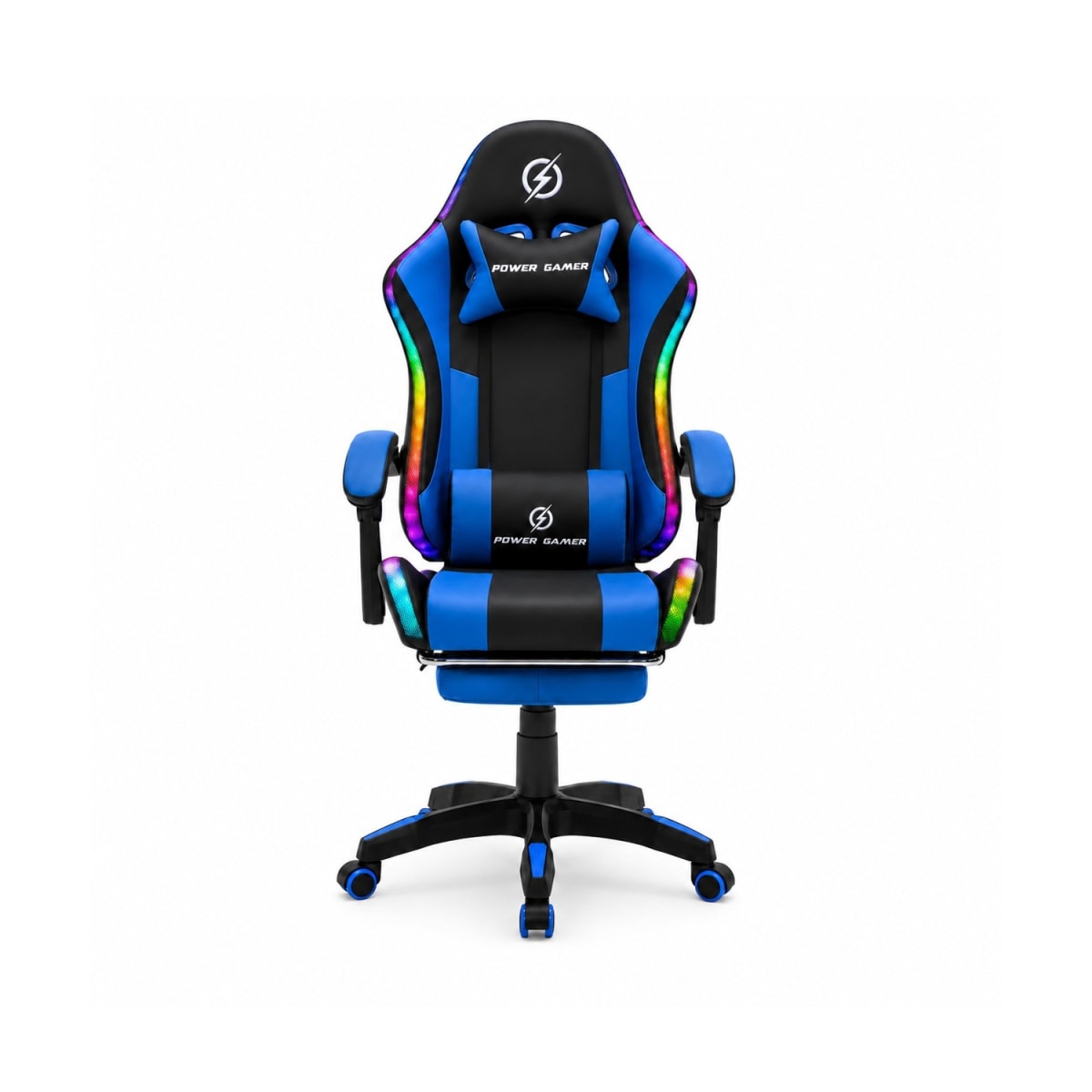 Silla Gamer Power con Luces y masajeador PU möbelArt7