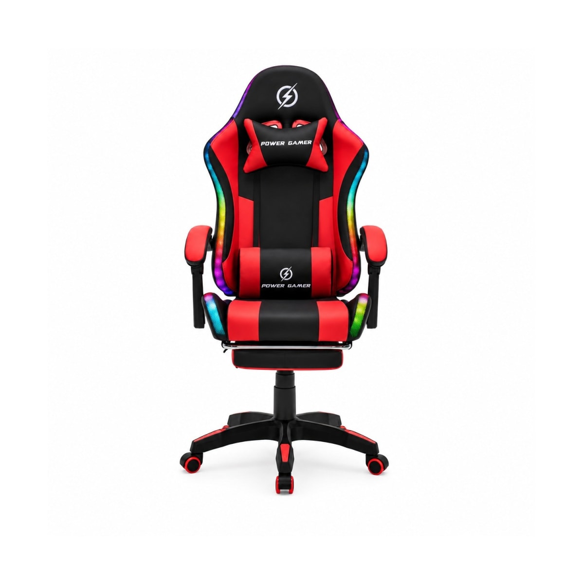 Silla Gamer Power con Luces y masajeador PU möbelArt27