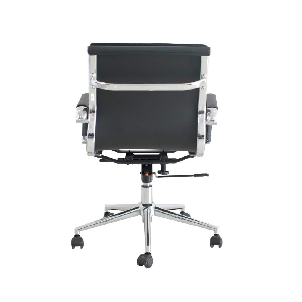 Silla de Oficina Gerente Alemania PU Negro möbelArt3