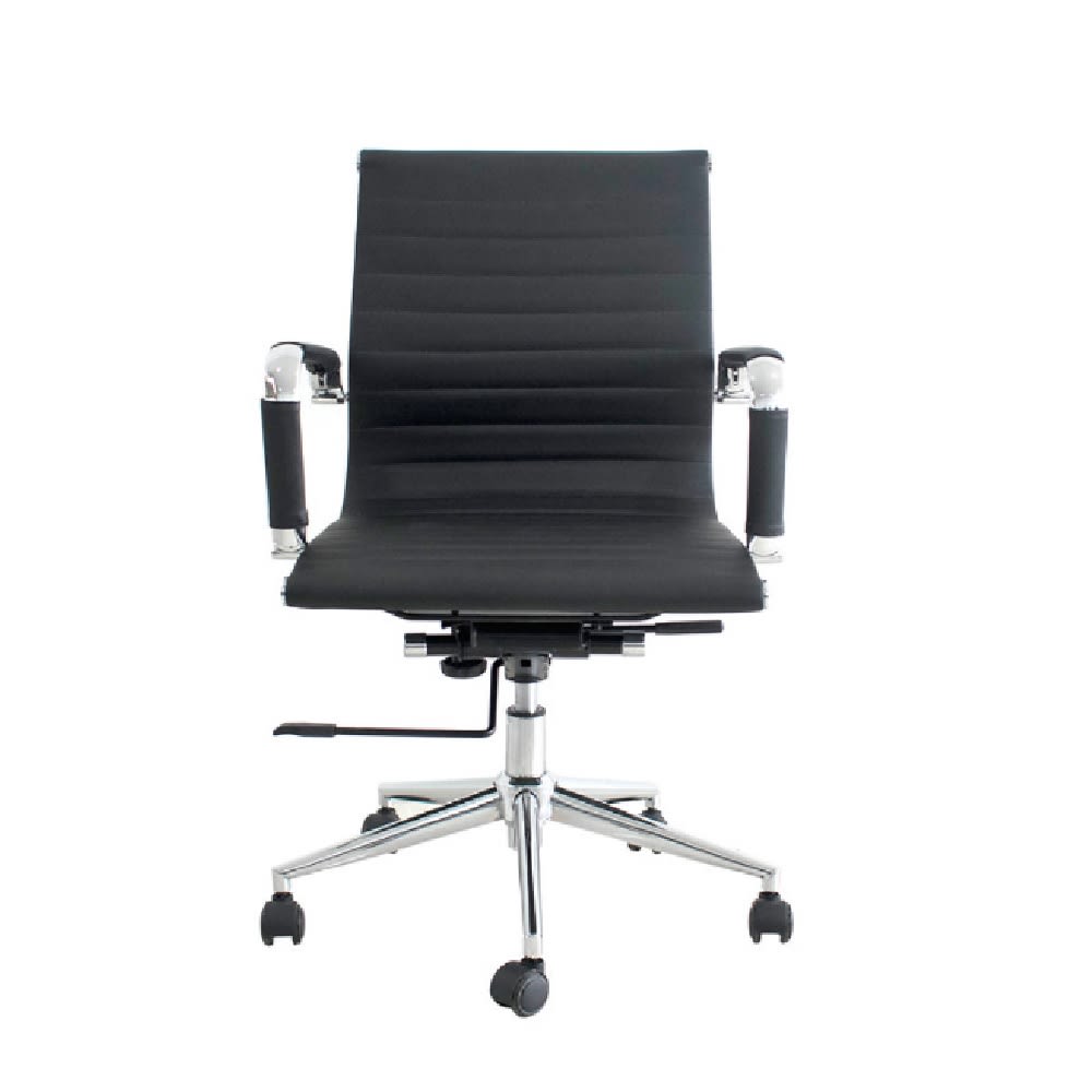 Silla de Oficina Gerente Boss PU Negro möbelArt2