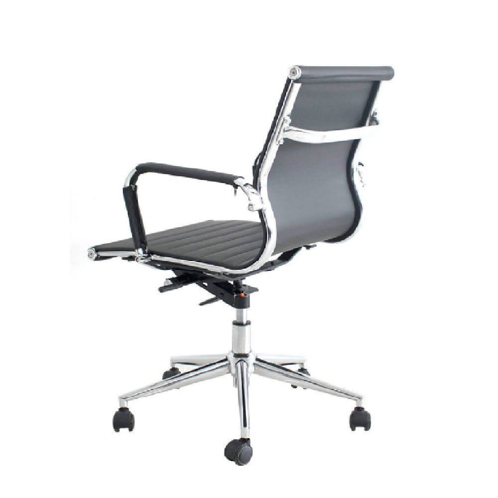 Silla de Oficina Gerente Boss PU Negro möbelArt3