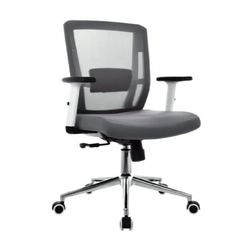 Silla de Oficina Gerente Delphi 2 B3D BA Gris Ergonómica möbelArt1
