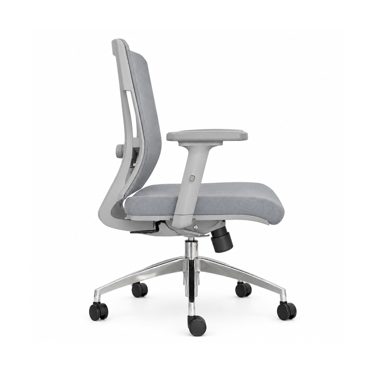 Silla de Oficina Gerente Delphi 2 BR BA Gris Ergonómica möbelArt3
