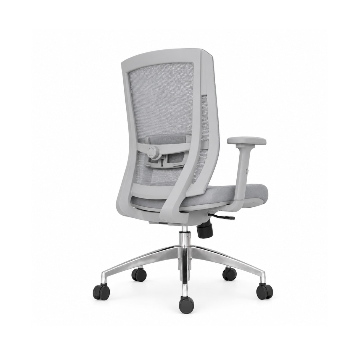 Silla de Oficina Gerente Delphi 2 B3D BA Gris Ergonómica möbelArt4