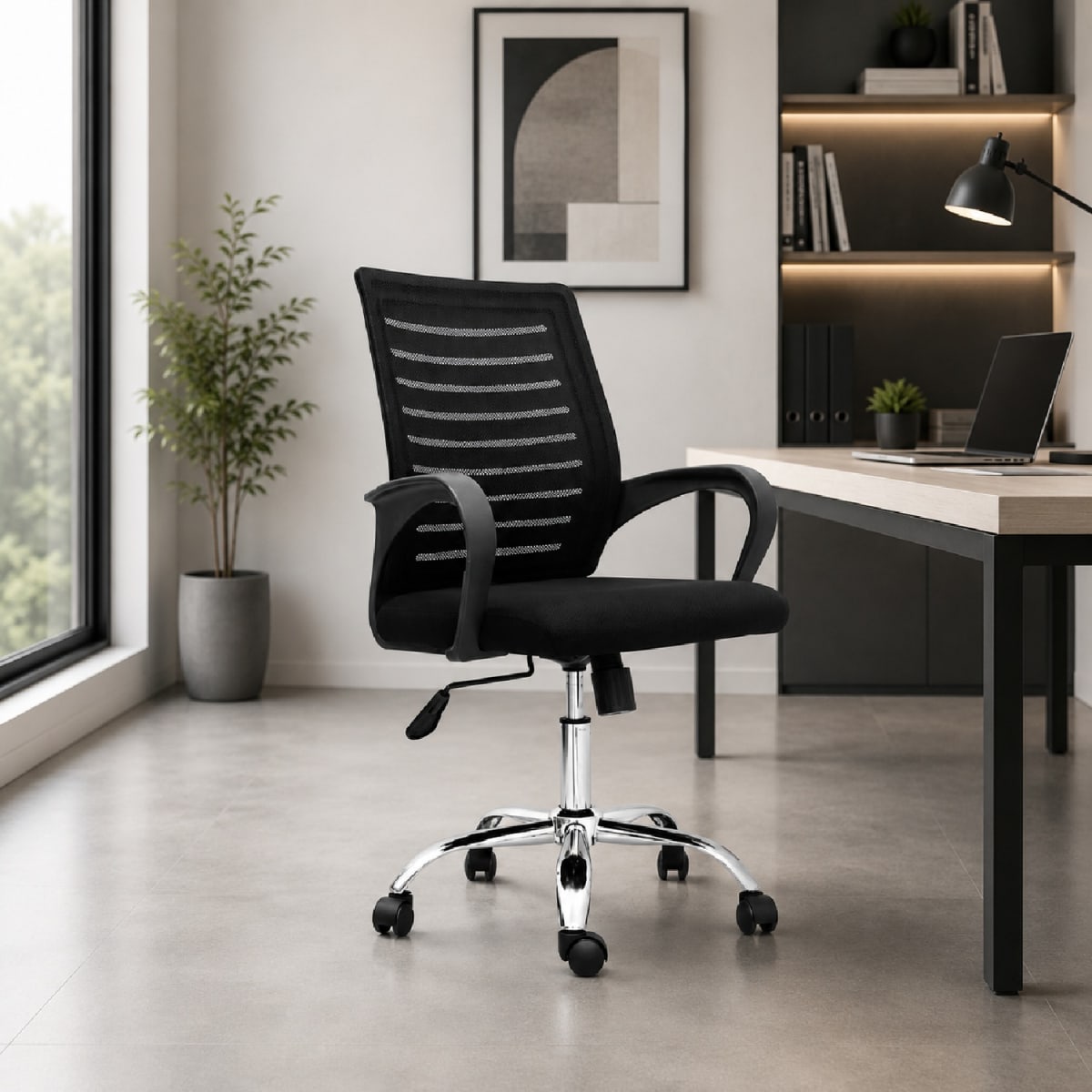 Silla de Oficina Ejecutiva Dex XJ Eco Negro möbelArt1