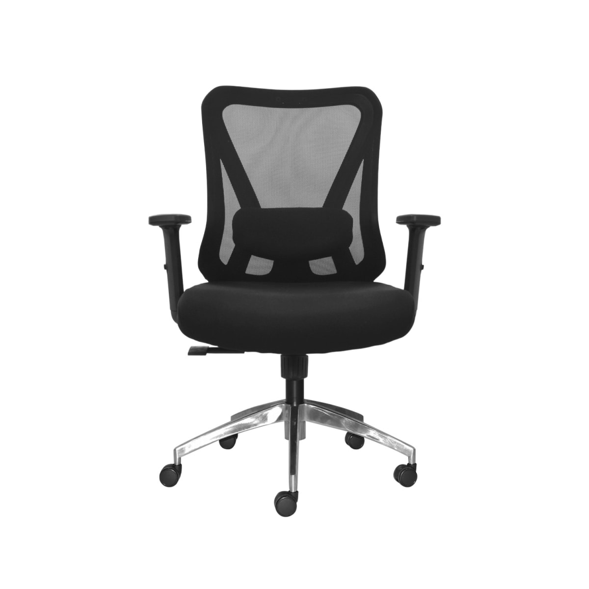 Silla de Oficina Gerente Dolfin Negro Ergonómica möbelArt6