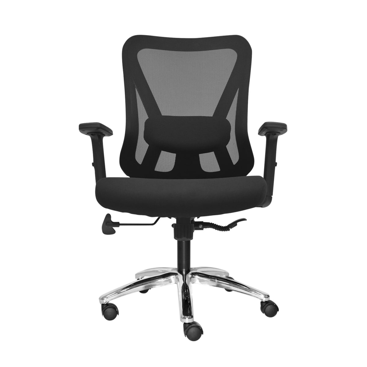 Silla de Oficina Gerente Dolfin Negro Ergonómica möbelArt9