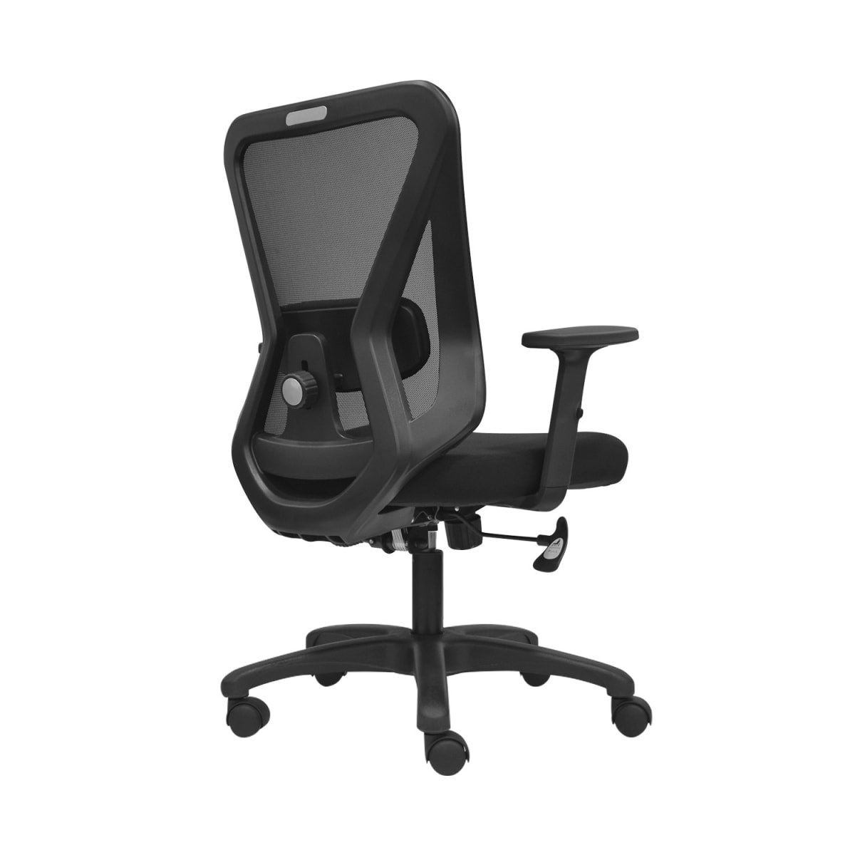 Silla de Oficina Gerente Dolfin Negro Ergonómica möbelArt3